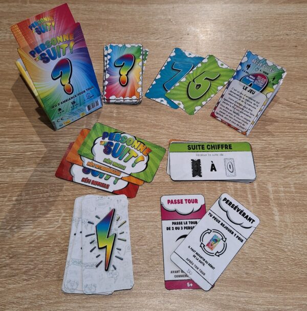 JEU PERSONNE NE SUIT